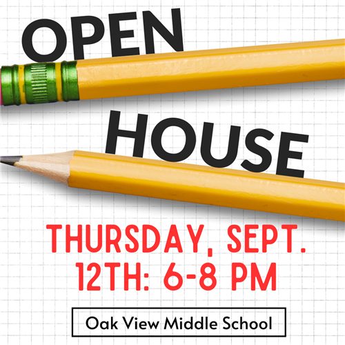 Open House: Thursday, September 12th 6-8pm